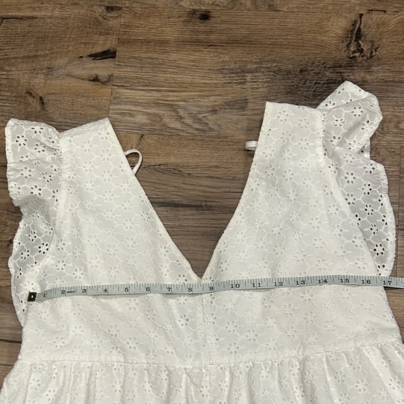 Jessica Simpson White Eyelet Women’s Dress - Picture 4 of 11